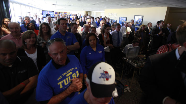 Danny Manning is introduced as Tulsa's next coach